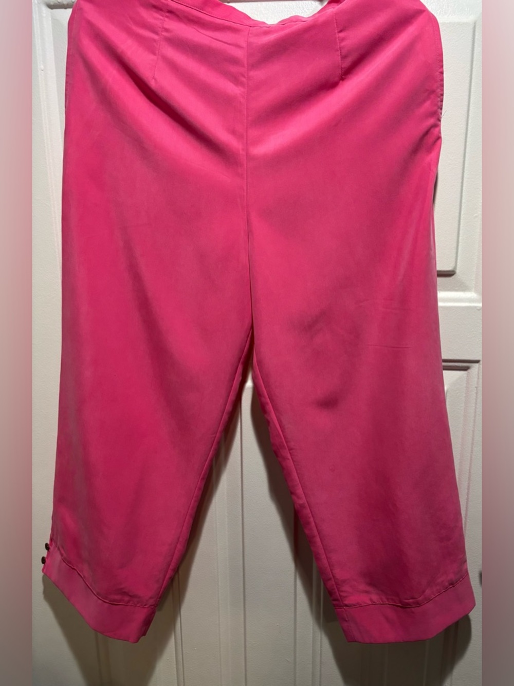 Sag Harbor Hot Pink Cropped Pants